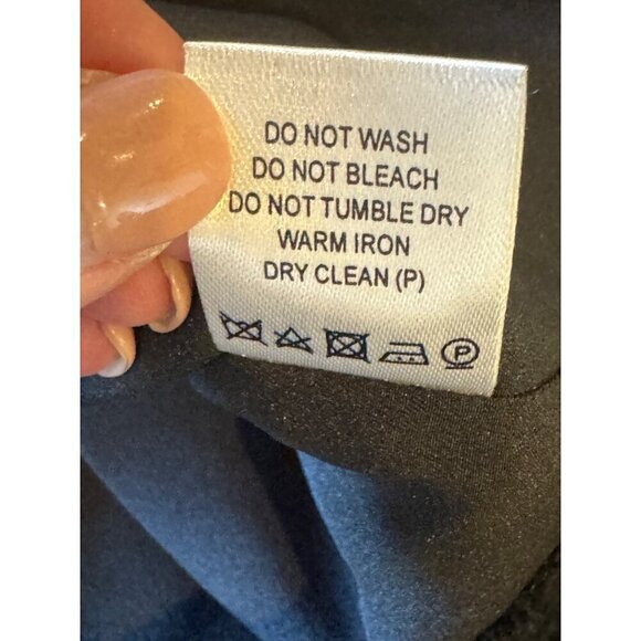 L Academie Skirt Women Large Black Tweed Fringe Hem A Line The Marla Mini NWT - Picture 10 of 10